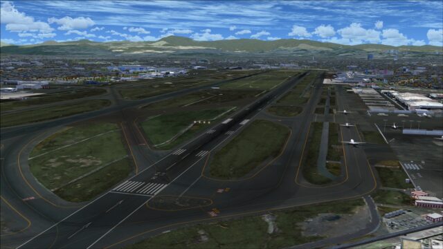 Overview of airport ground textures