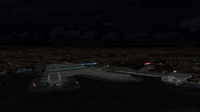 Terminal 2 and apron