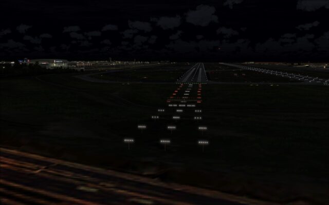 Approach and runway lighting