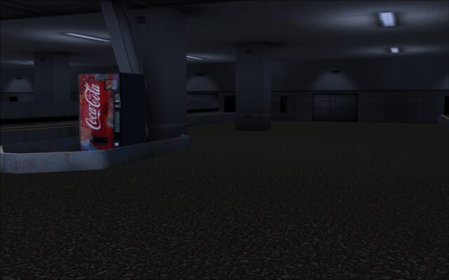 Detailed doors and lighting effects