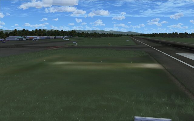 No PAPI light fixtures