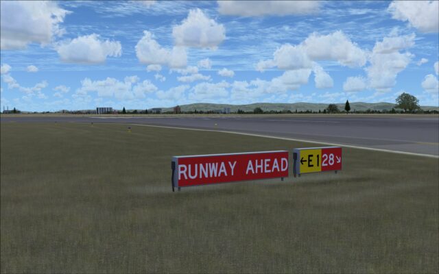 Runway, taxiway markers