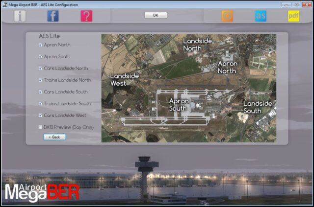 BER AES Lite configuration