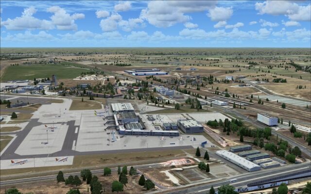 Old airport overview