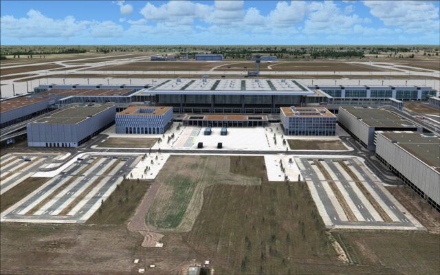 Some of the new terminal complexes buildings