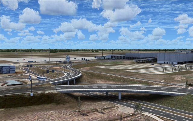 Variations in road elevations