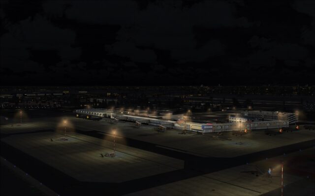 Very good apron lighting effects