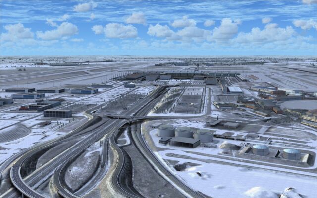 Winter ground and road textrues