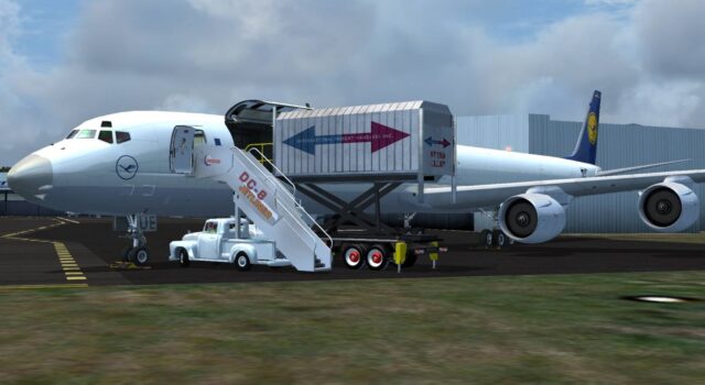 Just Flight DC-8 Jetliner preview