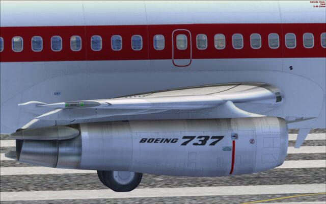 Engine nacel and wing profile