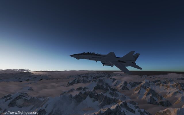 Flight Gear screenshot