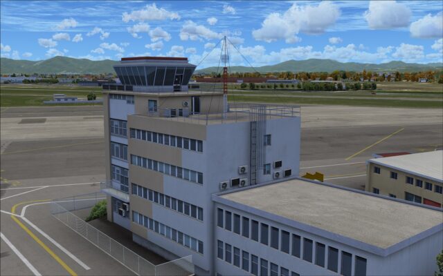 Detailed control tower