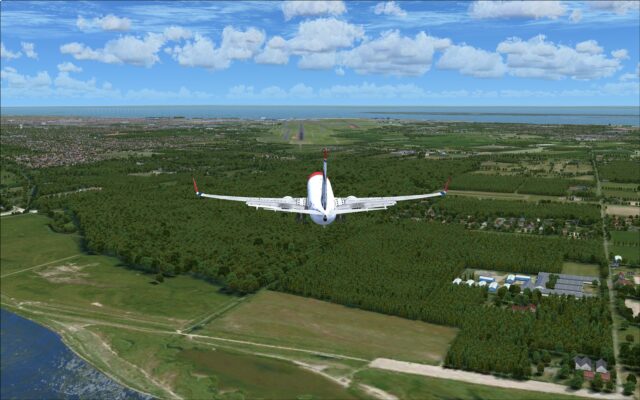 Arrival to runway 04L