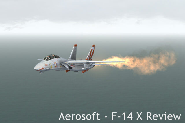 So this happens when you combine fuel dumping with afterburner. The so-called dump-and-burn...