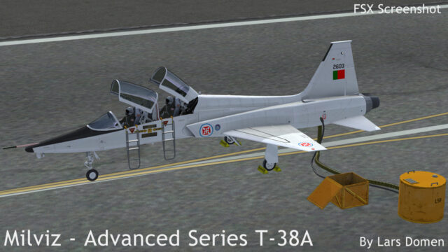 A quick test to see if old repaints still work. They mostly do. Portugese Air Force repaint by Alan Keightley.