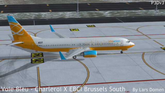 The main apron in FSX. Looking pretty good if you ask me.