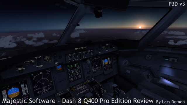 View from the Captains Side at dawn.