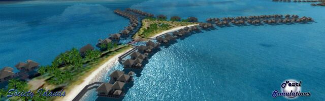 Flight Sim Jewels - French Polynesia - The Society Islands v2 preview July 16