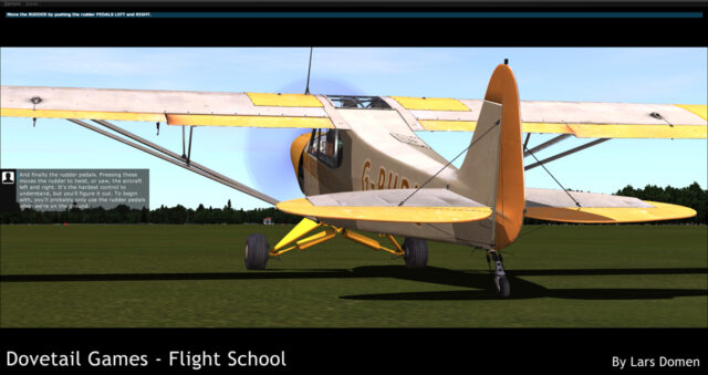 Part of the introduction to the first LAPL lesson.