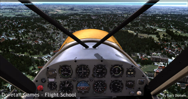 Take a look at those shadows on top of the glareshield. Something seems a bit off...