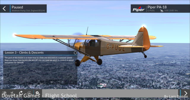 The information on this pause screen is as good as it gets towards a preflight briefing...