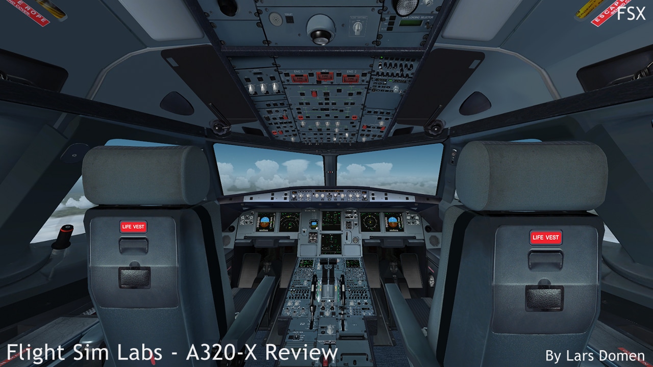 Airbus a320 cockpit poster