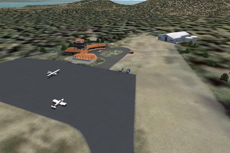 Avalon Island Catalina Airport From MikeMax