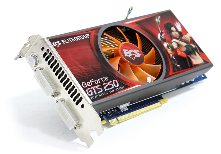 ECS GeForce GTS 250 Review