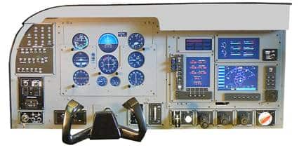 VR Aircraft Company Cockpit