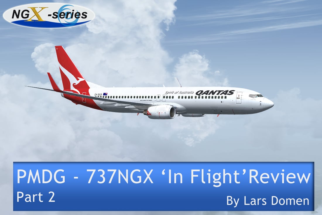 PMDG NGX In Flight Review Cover