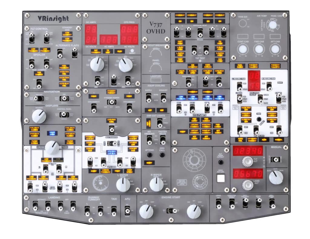 New 737 Overhead Panel Available