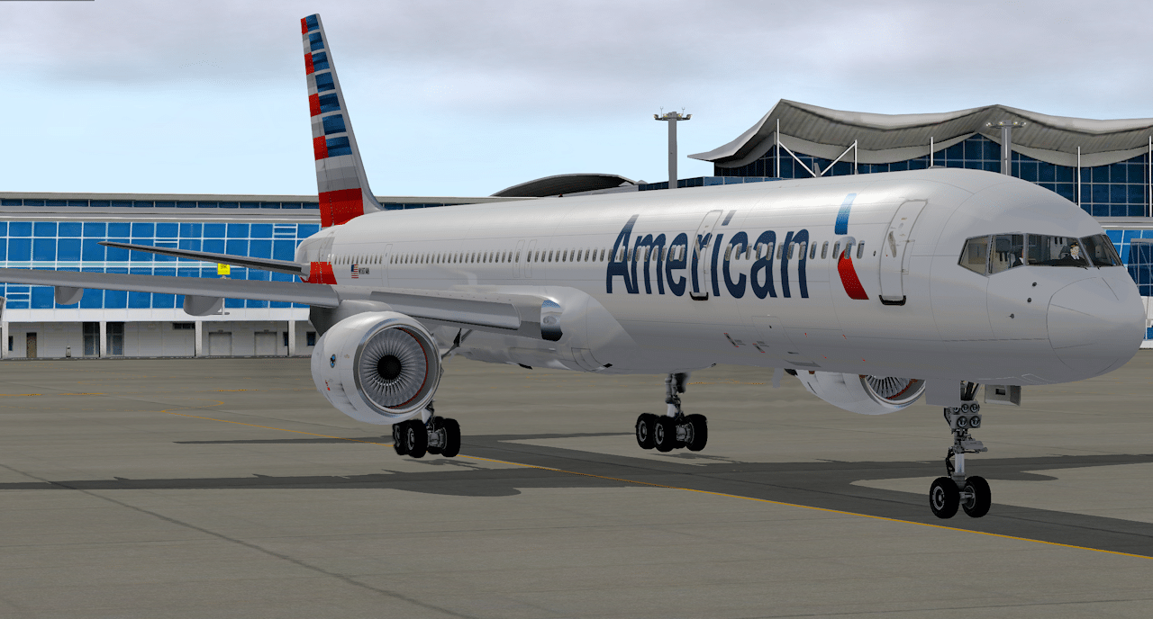 Boeing 757 by Ramzzess X-Plane.