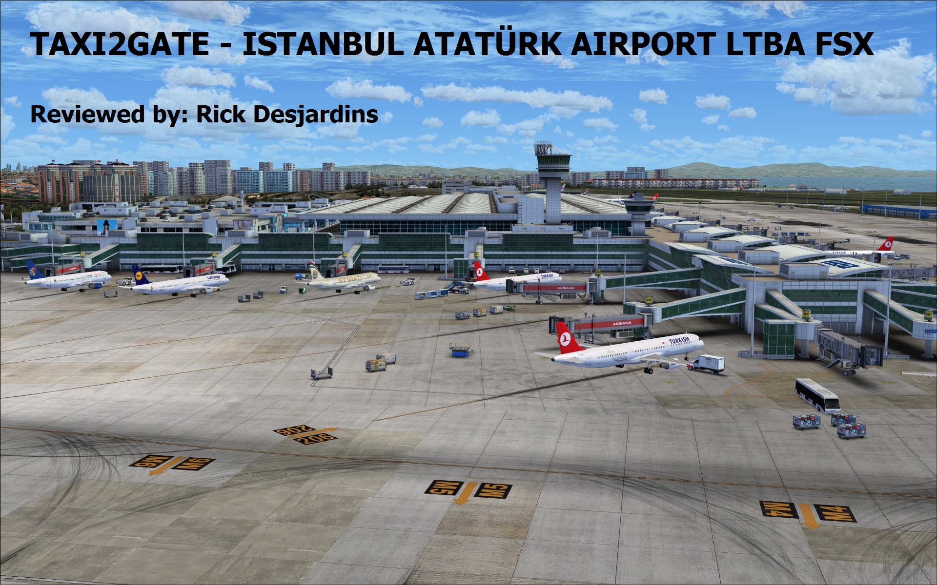review of taxi2gate istanbul ataturk airport ltba fsx
