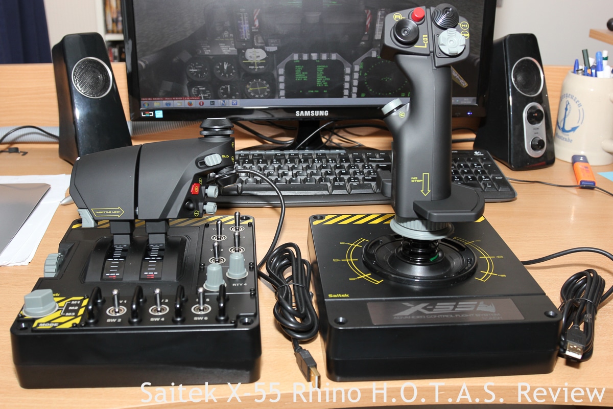 Saitek X 55 Rhino H O T A S Review