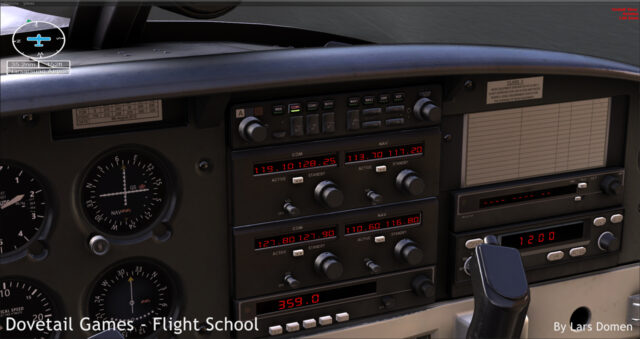 The Piper Cherokee 180 Radio stack.