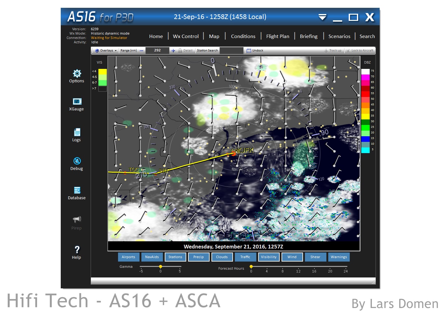 where can i find active sky 16 and asca simulator programs