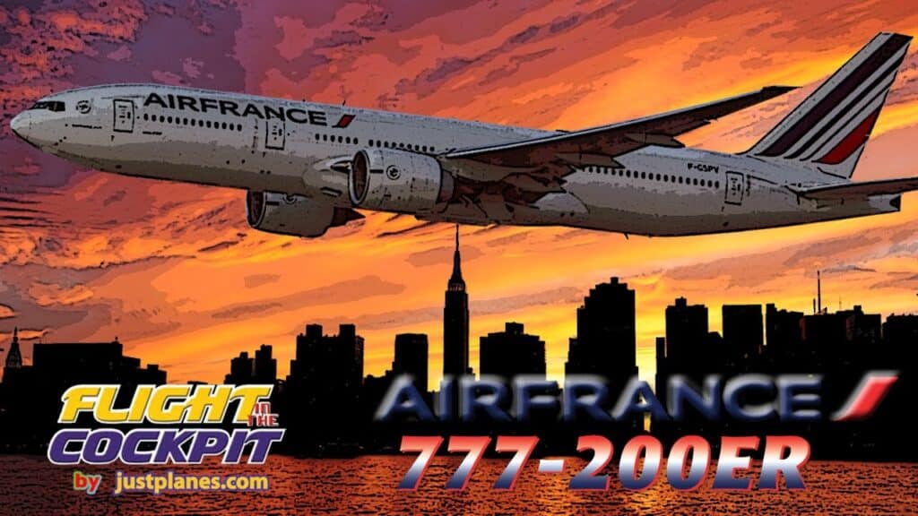 JustPlanes Air France B777-200ER Blu-Ray