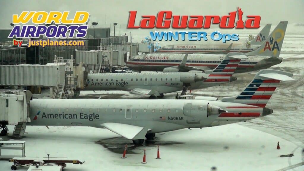 Shiver with Just Planes at La Guardia!