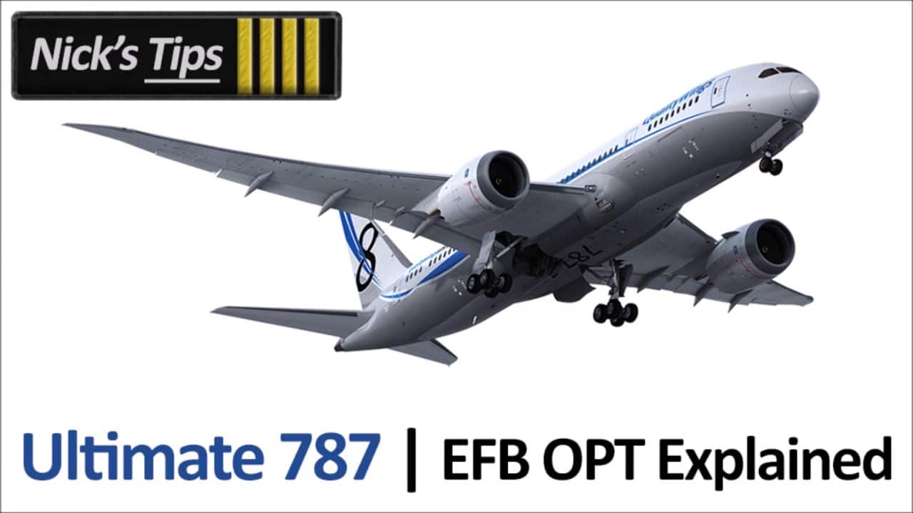qualitywings 787 tutorial Tutorial Flight  QualityWings Bag 787 Video Electronic