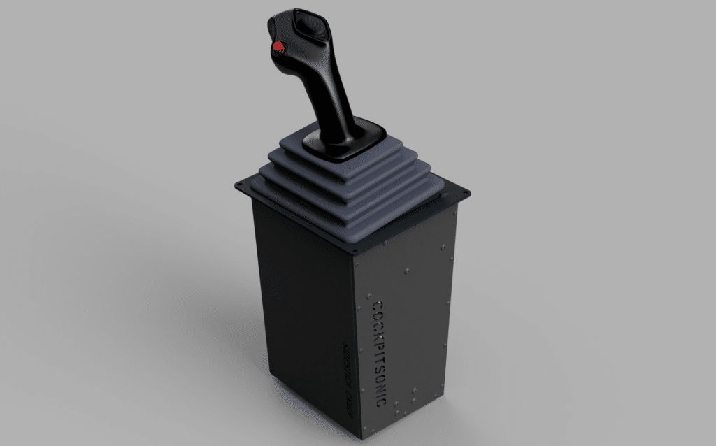 Cockpitsonic - A320 Sidestick & Oxygen mask