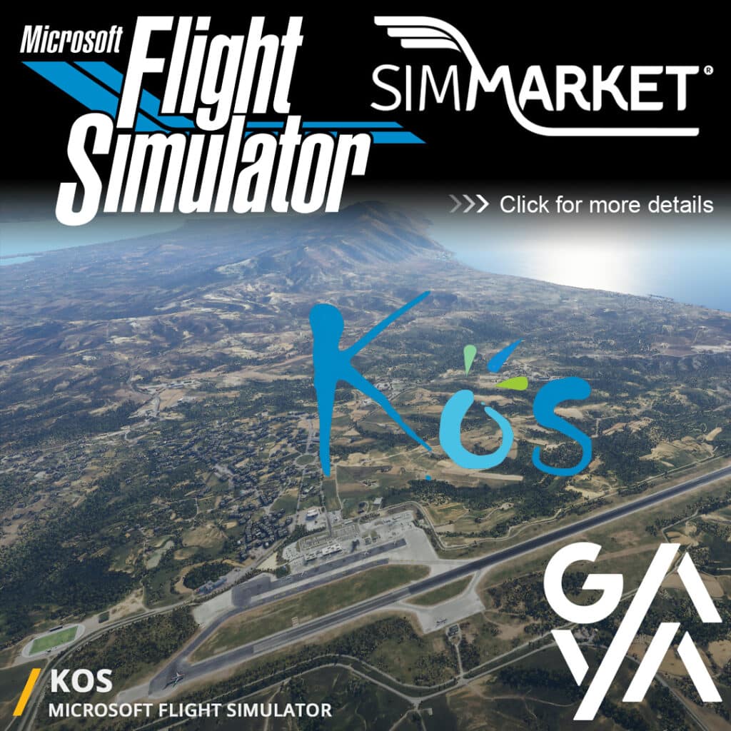 Gaya Simulations - LGKO Kos for MSFS Available