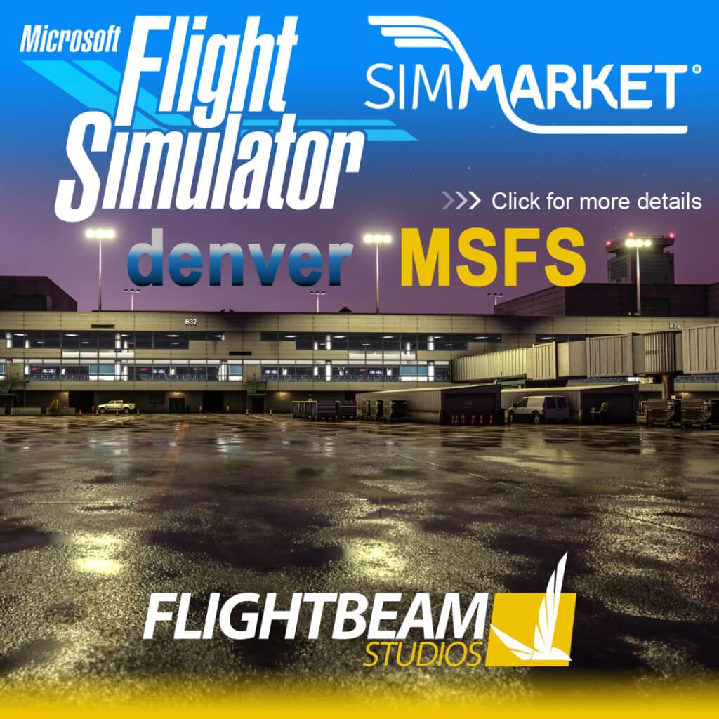 FlightBeam Studios - Denver KDEN for MSFS