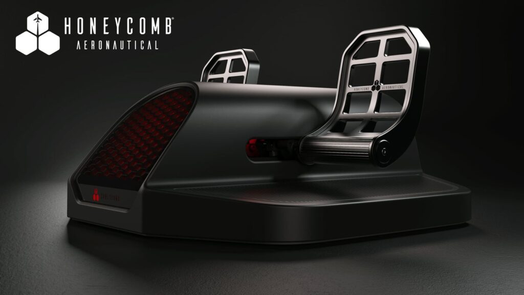 Honeycomb - First Pic of Charlie Rudder Pedals