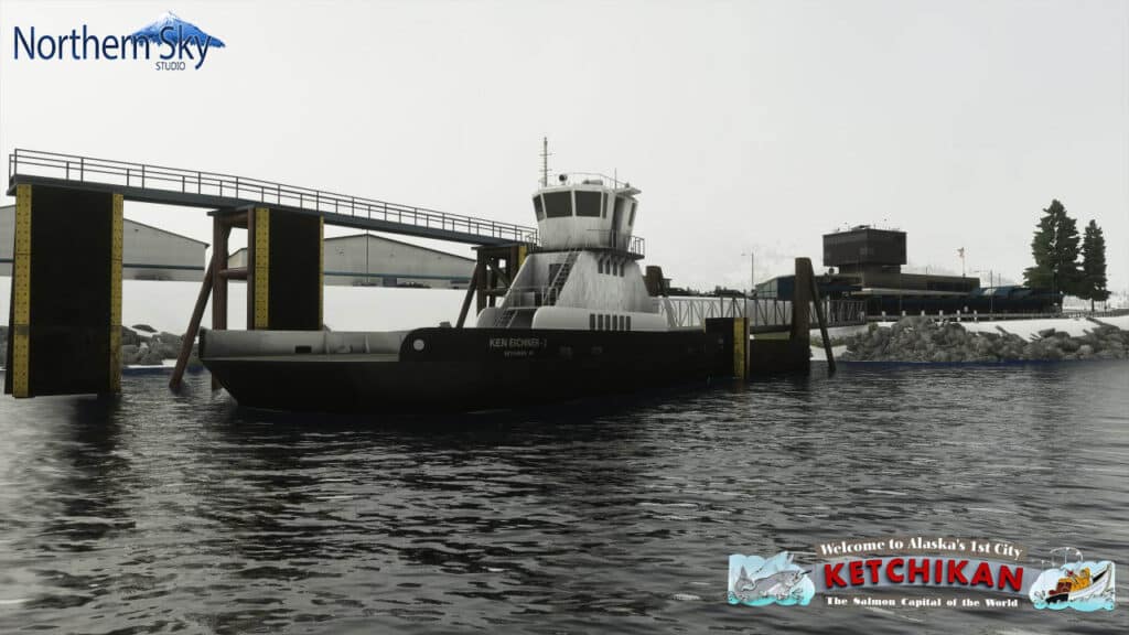 Northern Sky Studio - Ketchikan in Alaska MSFS