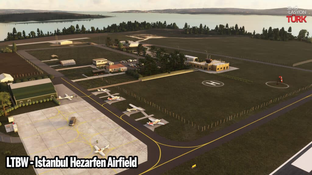 Free : SimülasyonTÜRK - Istanbul Hezarfen Airfield (LTBW) for MSFS