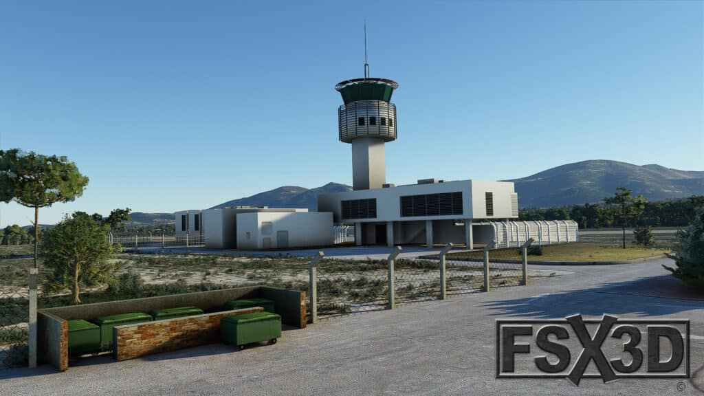 FSX3D - Calvi St-Catherine Airport LFKC MSFS