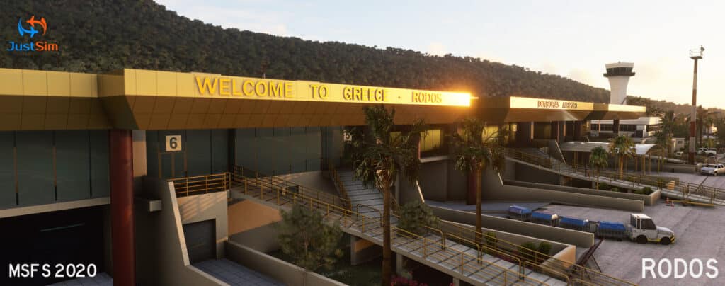 JustSim - Rhodes International Diagoras MSFS