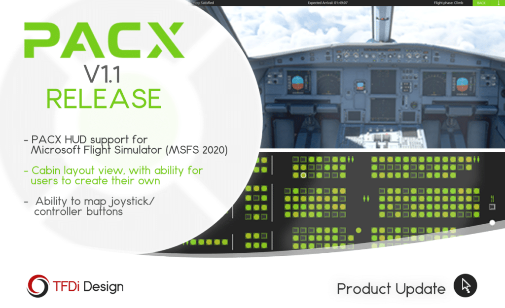 TFDi Design - PACX v1.1 Update