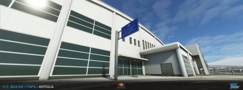 Tropicalsim - VC Bird Intl Antigua TAPA MSFS