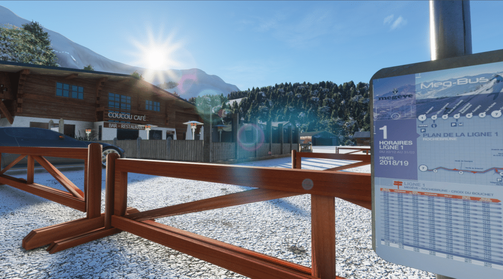 Bank Angle Studio - Megève Altiport LFHM MSFS